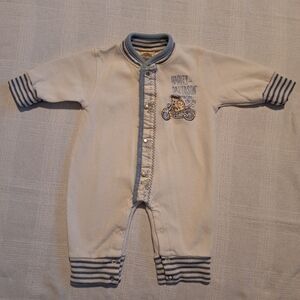 Harley Davidson boys 0-3 months romper